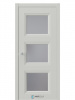 Межкомнатная дверь MONTE 6 RAL 7038 Графит Сатинат