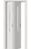 Межкомнатная дверь MONTE 4 со Складной Системой BOOK Бетон Лайт