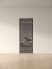 Межкомнатная дверь Slim Door 15 Черный Закаленное графитовое