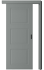 Межкомнатная дверь ELISS 5 с Раздвижной Системой SHIFT Морская галька