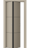 Межкомнатная дверь IN26 со Складной Системой BOOK Гляссе