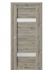 Межкомнатная дверь RE78 Дуб эссе Белое Сатинат