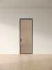 Межкомнатная дверь Slim Door 1 Черный Закаленное бронза сатинат