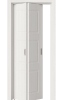 Межкомнатная дверь ELISS 5 со Складной Системой BOOK Белое дерево