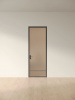 Межкомнатная дверь Slim Door 8 Черный Закаленное бронза сатинат