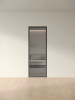 Межкомнатная дверь Slim Door 9 Черный Закаленное рифленое графитовое