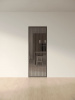 Межкомнатная дверь Slim Door 13 Черный Закаленное отражение графит