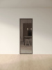 Межкомнатная дверь Slim Door 2 Черный Закаленное отражение графит