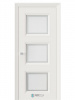 Межкомнатная дверь ELISS 6 RAL 9010 Белое Сатинат
