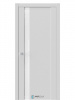 Межкомнатная дверь F28 Emlayer серый Аляска Lacobel