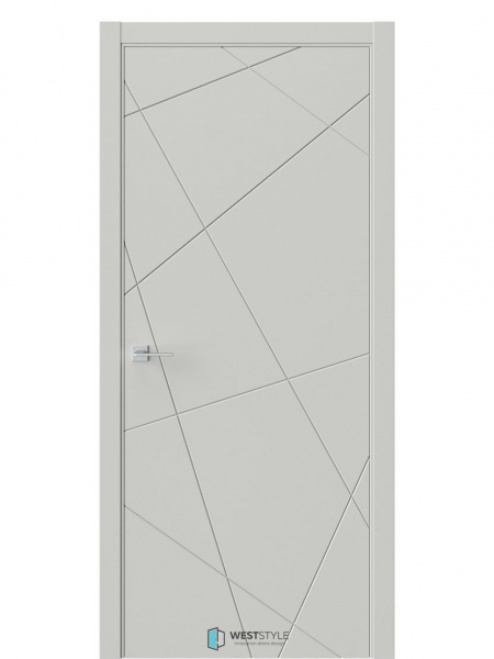 Межкомнатная дверь PRIME 1 RAL 7038