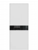 Скрытая дверь IFL In1 Emlayer белый Чёрное Lacobel