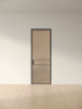 Межкомнатная дверь Slim Door 9 Черный Закаленное бронза сатинат