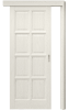 Межкомнатная дверь SE17 с Раздвижной Системой SHIFT Дуб монтана